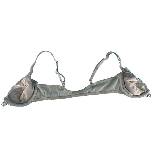 Ladies Sexy Front Closure Underwire Bra Beige - Picture 13 of 14